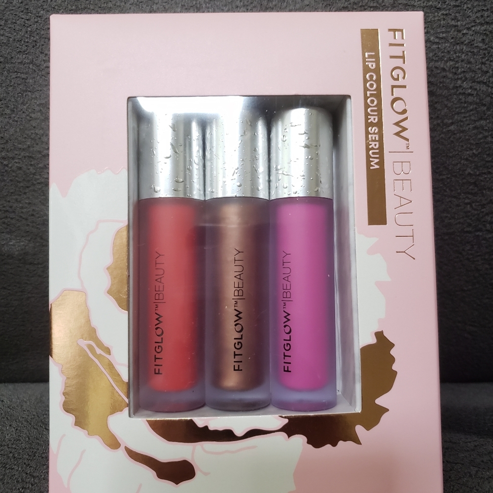 NIB SOLD OUT Lip Serums Fit Glow Beauty